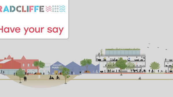 ​Join a live webinar on Wednesday about the regeneration of Radcliffe