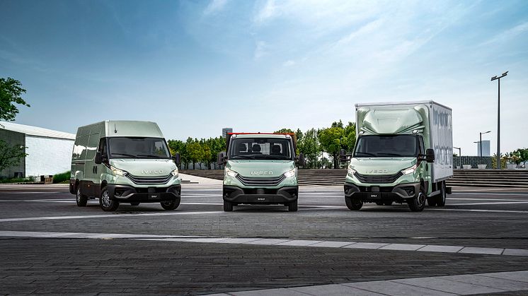 IVECO Daily MY24 three vehicles