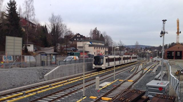 Sporveien gjenåpner Kolsåsbanen til Avløs søndag 15.desember.