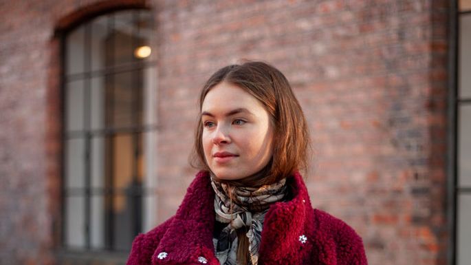 Oslo wool loosefit w jacket sale