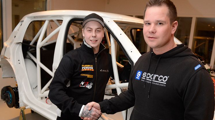 Linus Westman kör RallyX Supercar för Hedströms Motorsport