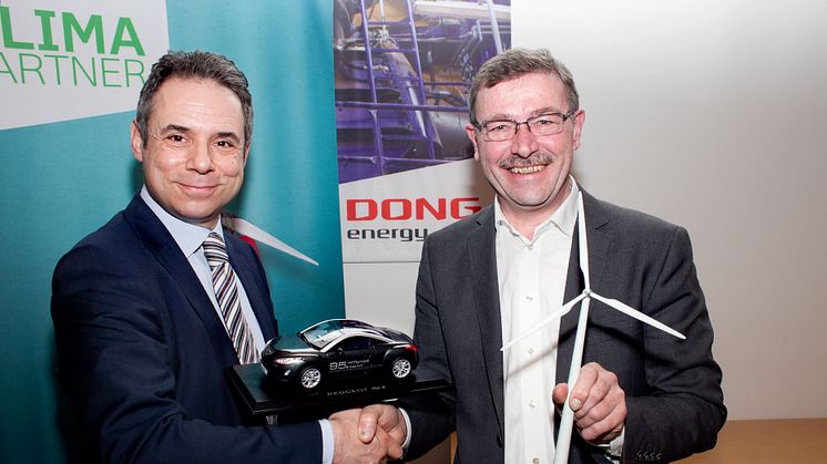 Peugeot og DONG indgår klimapartnerskabsaftale