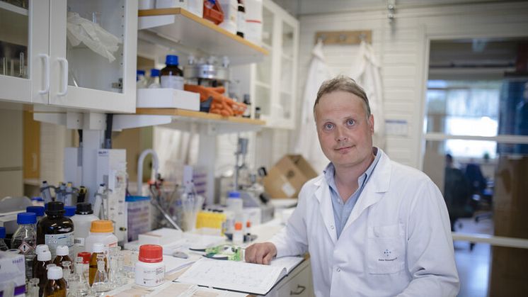Christian Hedberg, professor på Kemiska institutionen vid Umeå universitet. Foto: Mattias Pettersson