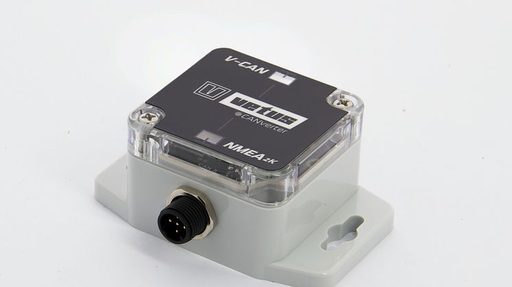 Hi-res image - VETUS - VETUS has announced NMEA 2000 certification for its new CANverter gateway device, enabling connection of VETUS V-CAN products into the NMEA 2000 network