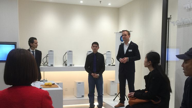 Sweden’s Bluewater™ Water Purifying Company Launches First Asian Flagship Store Opening In Beijing
