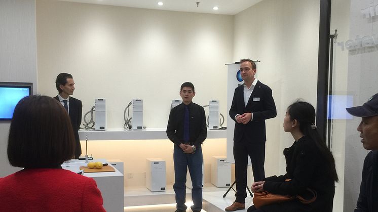 Sweden’s Bluewater™ Water Purifying Company Launches First Asian Flagship Store Opening In Beijing