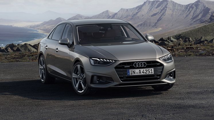 Ny Audi A4 med designsprog fra luksusklassen