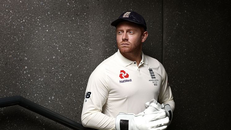 England cricketer Jonny Bairstow poses during a portrait session. (Photo by Ryan Pierse/Getty Images)