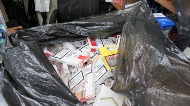 Op Scary - Cigarettes seized by HMRC 1
