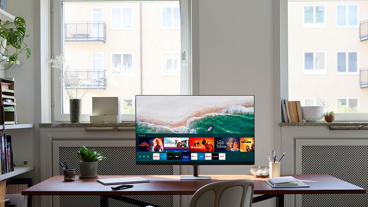 Nu lanseras nya modeller i Samsungs Smart Monitor-serie i Norden