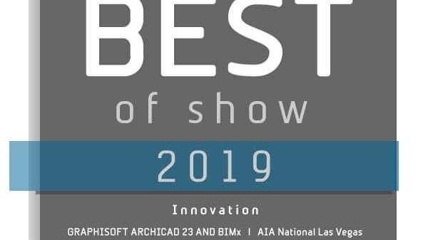 GRAPHISOFT's ARCHICAD 23 and BIMx win AIA ‘Best of Show’ awards