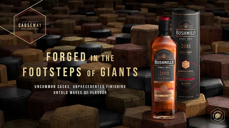 Irländska Bushmills gör comeback med maltwhiskey tappad direkt från fat