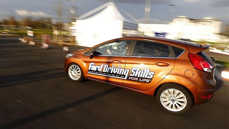 Ford Driving Skills for Life -koulutusohjelma Helsingissä 27.-28.8.2016