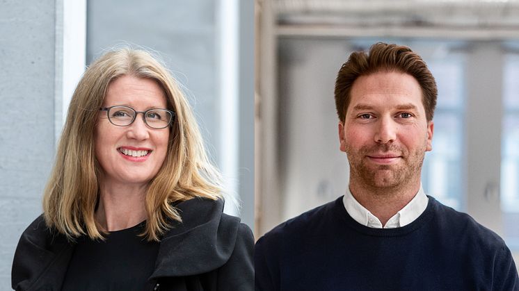 Linda Santesson, regionchef Stockholm, kommer i samarbete med ekonomichef Kristian Lindahl att leda företaget tills en ny vd är på plats. Foto: Micke Lundström & Malin Nerby