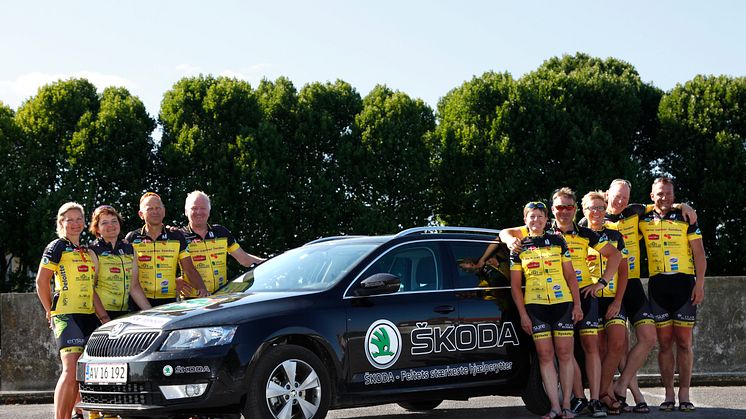 SKODA støtter Team Rynkeby