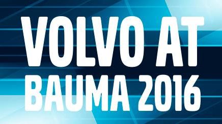 Bauma 2016 med Volvo Construction Equipment