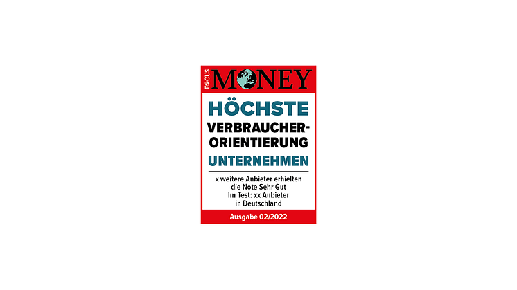 Finanzdienstleister mit ausgezeichneter Verbraucherorientierung