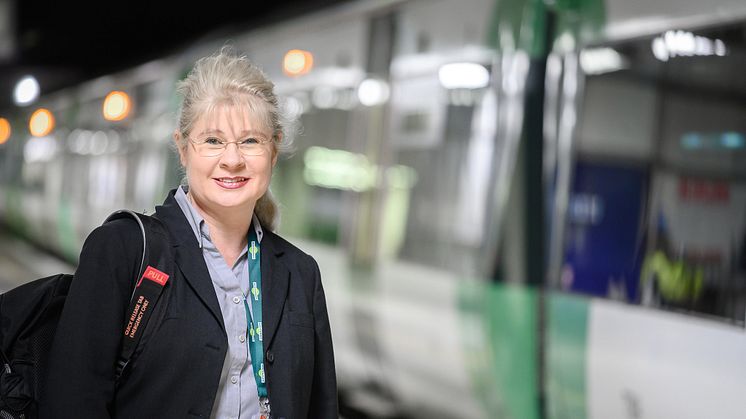 Leigh Santamaria was given the chance to try a completely new career through the help of Southern Rail and the Career Returners scheme