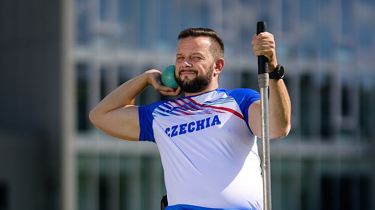 Aleš Kisý, český paralympijský medailista, jeden zo športovcov účinkujúcich vo videu. Foto: David Kubíček
