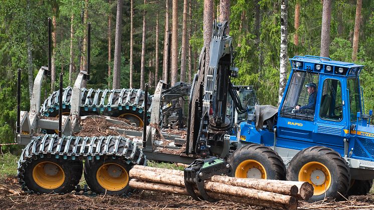 Stark skogsmaskinmarknad men leveranstiderna ökar