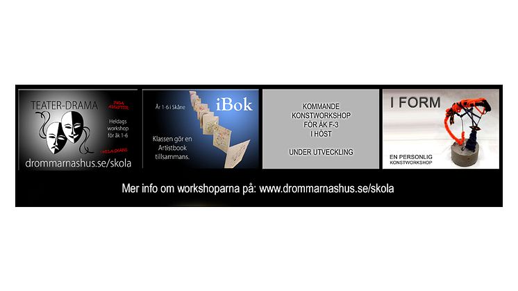 Boka in (gratis) workshop till klassen