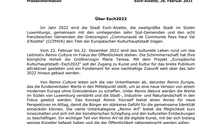 Esch2022_Press Information Press Day2021_About Esch DE