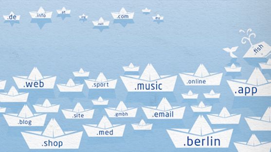 Infografik zu den neuen Domain-Endungen