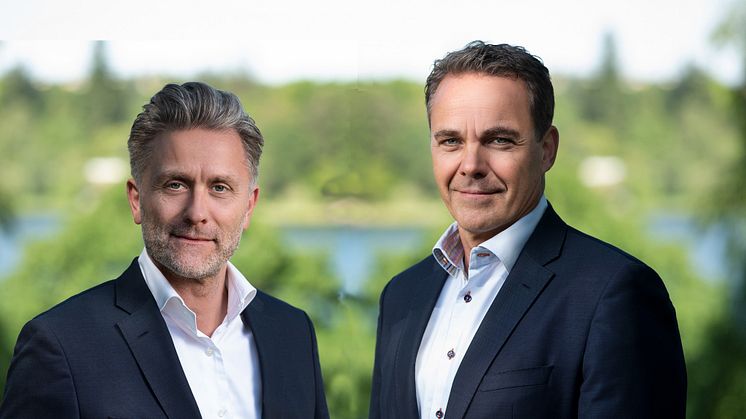Fondateur de LogPoint Søren Laustrup et CEO Jesper Zerlang