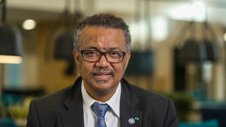 Tedros Adhanom Ghebreyesus inledningstalar under Kunskapsveckan. Foto: Simon Jönsson