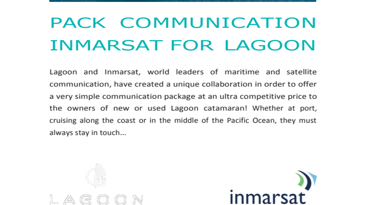 Inmarsat for Lagoon package - English language