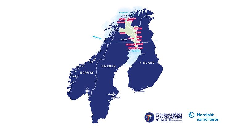 Nordiska ministerrådets gränskommittéer möts i Kilpisjärvi