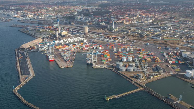 Västhamnen i Helsingborg
