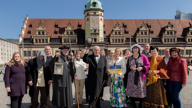 Die Gästeführer von Treffpunkt Leipzig veranstalten einen 24 Stunden Stadtführungsmarathon am 11. Juni 2016