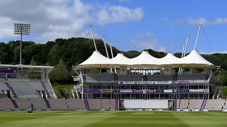 Hampshire's Ageas Bowl will host the first Test behind closed doors, subject to UK Government clearance.