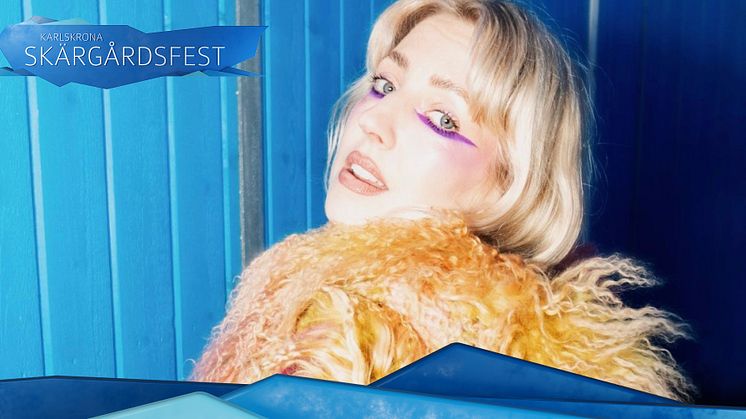 VERONICA MAGGIO KLAR FÖR KARLSKRONA SKÄRGÅRDSFEST - 2 AUGUSTI