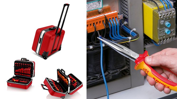 Knipex och Euro Energy Components i samarbete för att höja säkerheten och förbättra arbetsmiljön vid arbete med spänning