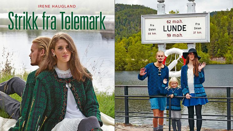 Strikk fra Telemark: Flyttet tilbake til hjembygda, ble inspirert til å lage strikkebok