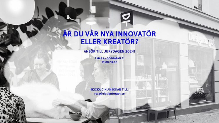 ÄR DU VÅR NYA INNOVATÖR ELLER KREATÖR