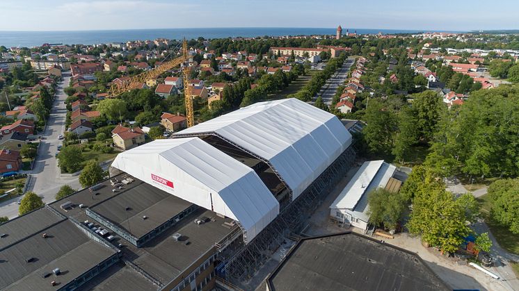 Kundcase: XERVONs unika väderskydd i Visby färdigt