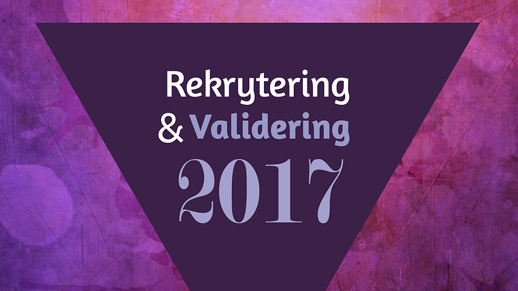 Äntligen en mötesplats för er som arbetar med rekrytering, validering & HR!