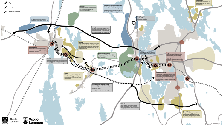 Alvesta och Växjö kommun sätter gemensam utvecklingsstrategi