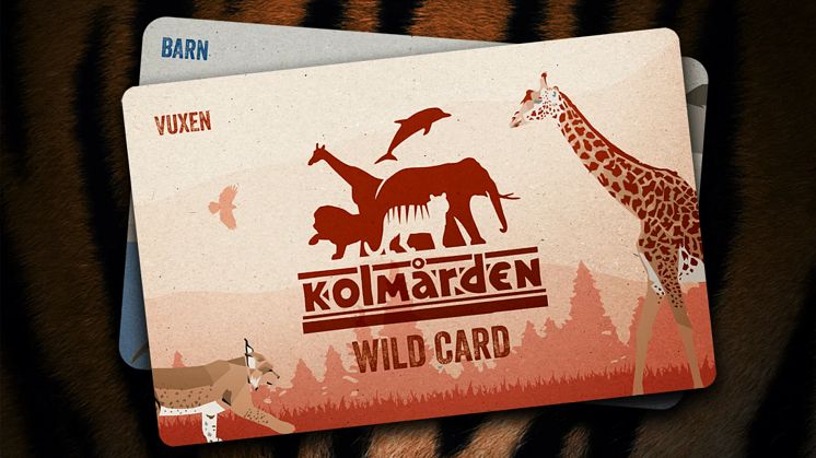 Kolmårdens årskort Wild Card till halva priset