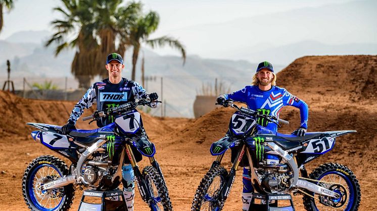Monster Energy Yamaha Factory Racing Team’s Justin Barcia and Aaron Plessinger Ready for 2020 Return