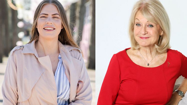 Sara Lynard och Alexandra Charles har båda glaukom. Den 18 april delar de sina erfarenheter av att leva med glaukom, grön starr.