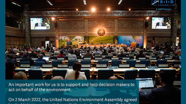 On 2 March 2022, the United Nations Environment Assembly agreed to start intergovernmental negotiations to develop a legally binding instrument on plastic pollution.
