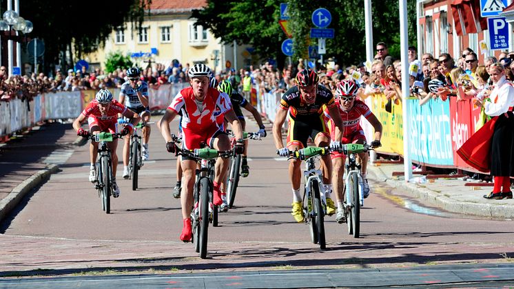 Rafflande spurt avgjorde CykelVasan