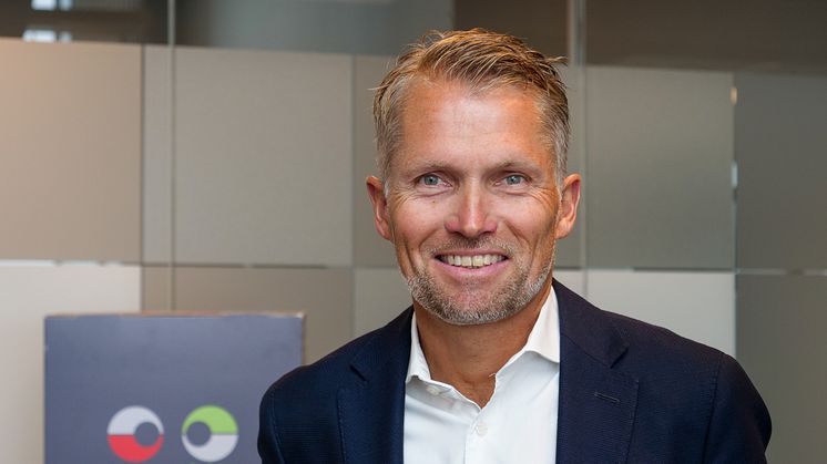 Thomas Støkken, går inn i Postens konsernledelse som ny konserndirektør for divisjon E-handel og logistikk. Foto: Tore Oksnes