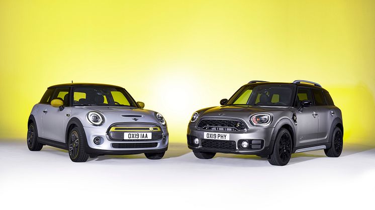 MINI Cooper SE och MINI Countryman plug-in hybrid