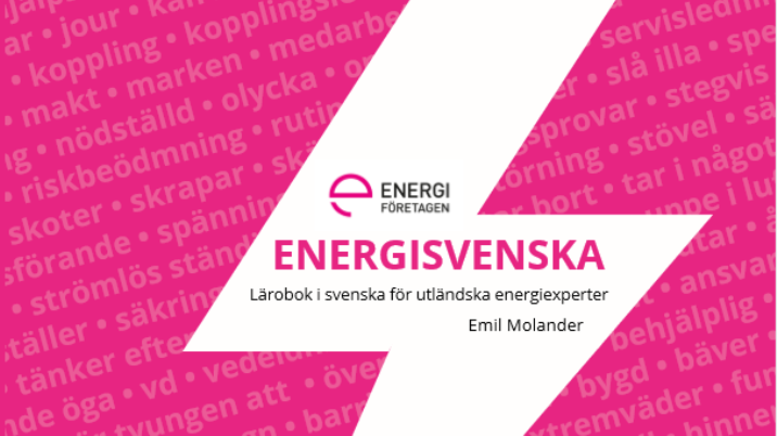 Välkommen på lansering av Energisvenska  – ett läromedel i svenska för utländska energiexperter