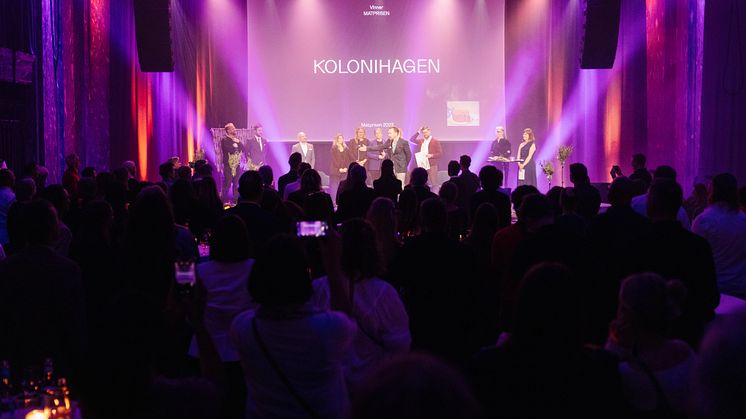 Vinneren av Matprisen 2023: Kolonihagen. Foto: Magnus Gulliksen/Matprisen